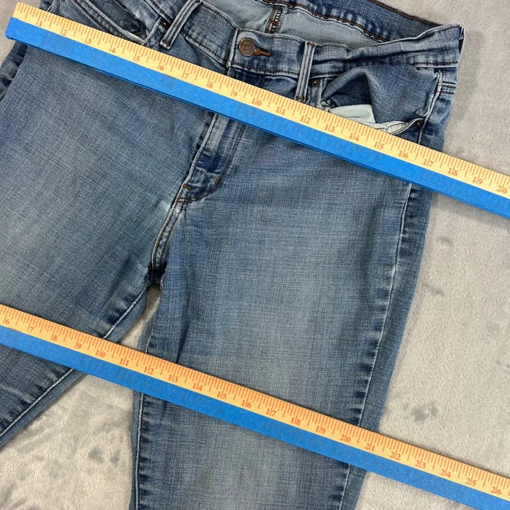 LEVI'S Slimming Bootcut Jeans Womens 33x32 Light Wash Cotton Blend‎ Stretch 2016